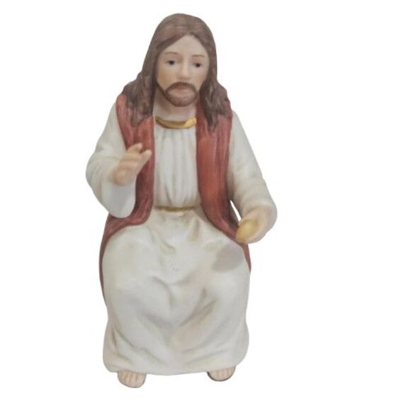 Home Interiors 89880 The Lord's Supper Porcelain Figurine 14-Piece Set - Picture 6 of 16